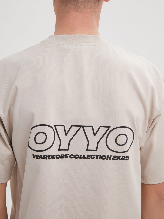 Футболка OYYO 2K25 бежевая L